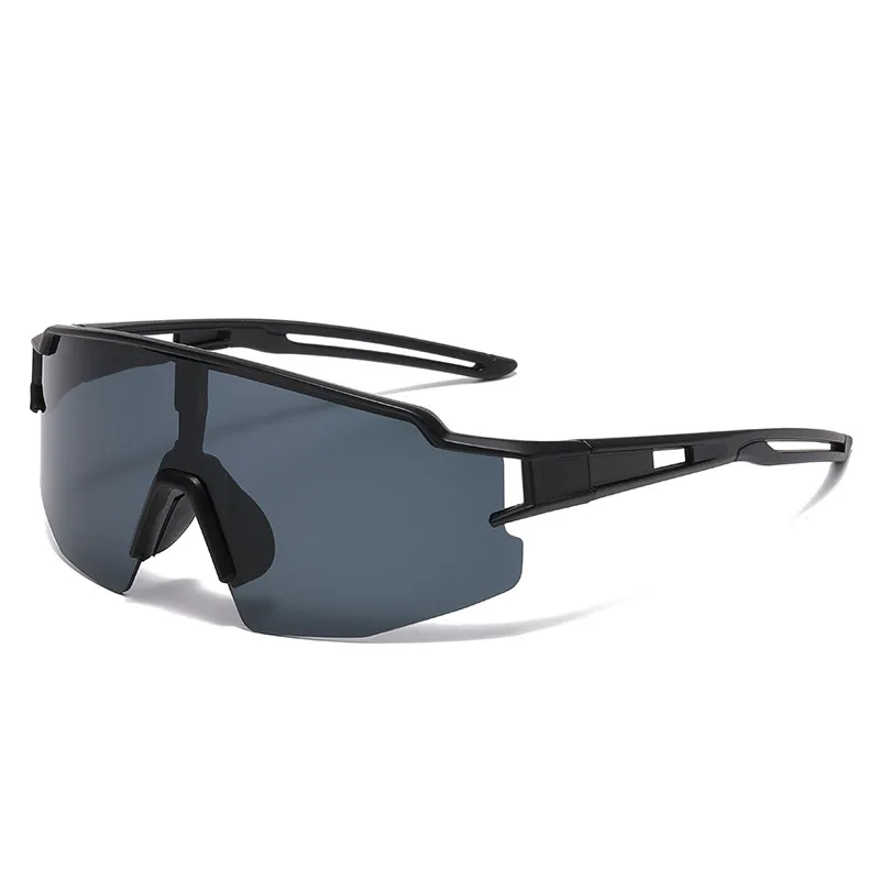 Unisex One-Piece Mirrored Cycling Sunglasses – Windproof UV400 Sports Glasses for Hiking, Running & Bike Riding, Outdoor Protective Eyewear